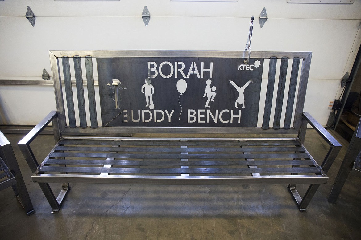 &lt;p&gt;A Buddy Bench, made by Kootenai Technical Education Campus students, is a designated seat where local elementary students can go when they are being bullied or having a bad day at school.&lt;/p&gt;