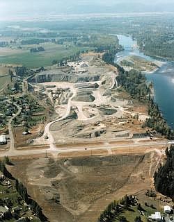 Photo courtesy of Jerry Nix&lt;br&gt;Neighbors in the Sunrise Terrace subdivision, seen here on the left, have appealed a recent zoning decision that eliminated Flathead County's ability to regulate gravel pits. The decision was prompted by a request from JTL Group, which wants to open a new gravel pit on Montana 35 next to the Flathead River. The new pit area is at center right of this aerial photo; it's adjacent to two other pits also owned by JTL.