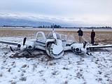 Lucky landing