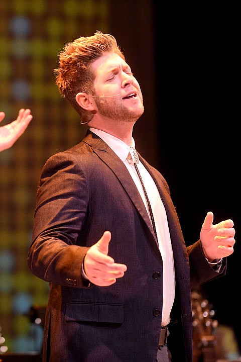 <p><strong>ERIC MICHAEL KROP</strong> singing in "Yuletide XII" in 2015. (Brenda Ahearn/This Week in the Flathead)</p>