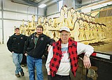 A rocking horse-making machine