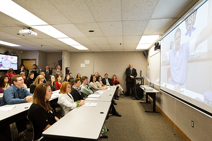 &lt;p&gt;SHAWN GUST/Press St. Maries High School students participate in an Idaho Education Network presentation.&lt;/p&gt;