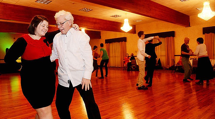 &lt;p&gt;Dwight Bergeron dancing with Lindsey Rosenberry at the fourth annual Swingout the Season on Dec. 13, at the Best Western Plus south of Kalispell. Their next event, Swing in the New Year (Gatsby-style), is scheduled for Wednesday, Dec. 31, at the Sassafras Ballroom in downtown Kalispell. The dance will begin at 7 p.m. with a lesson for beginners and will go until 1 a.m. The dance is open for free to First Night Flathead button wearers and is $10 for non-badge holders.&lt;/p&gt;