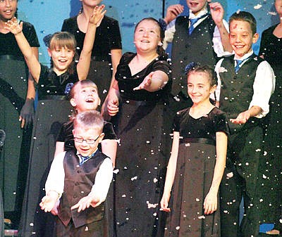 &lt;p&gt;The Children's Select Choir received some unexpected precipitation Tuesday evening during Choir Concert 2015.&lt;/p&gt;