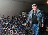 He's the bike man from Hungry Horse
