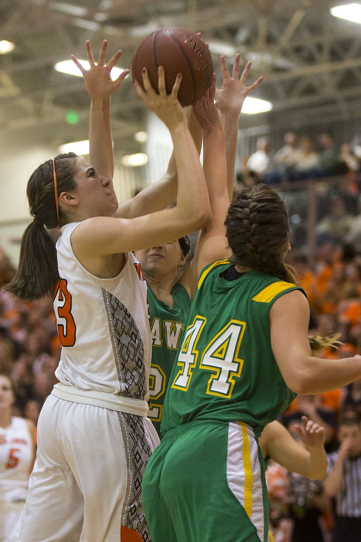 &lt;p&gt;The Lakeland Hawks and Post Falls Trojans competed in their annual basketball rivalry and spirit competition known as Prairie Pig in Post Falls on Friday, Dec. 19, 2014.&lt;/p&gt;