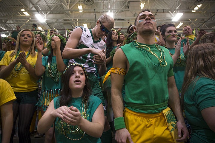 &lt;p&gt;The Lakeland Hawks and Post Falls Trojans competed in their annual basketball rivalry and spirit competition known as Prairie Pig in Post Falls on Friday, Dec. 19, 2014.&lt;/p&gt;