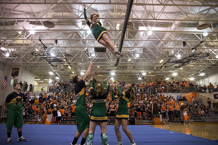 &lt;p&gt;The Lakeland Hawks and Post Falls Trojans competed in their annual basketball rivalry and spirit competition known as Prairie Pig in Post Falls on Friday, Dec. 19, 2014.&lt;/p&gt;