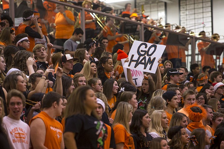 &lt;p&gt;The Lakeland Hawks and Post Falls Trojans competed in their annual basketball rivalry and spirit competition known as Prairie Pig in Post Falls on Friday, Dec. 19, 2014.&lt;/p&gt;