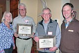 Dakin and Siderius receive land trust awards
