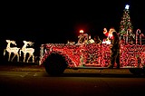 Santa spreads Christmas cheer