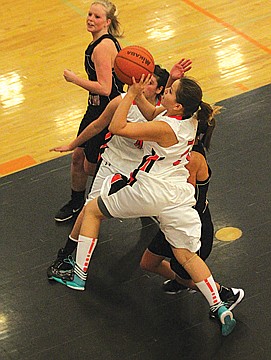 &lt;p class=&quot;p1&quot;&gt;Brylee Weatherwax sinks a layup for the Maidens.&lt;/p&gt;