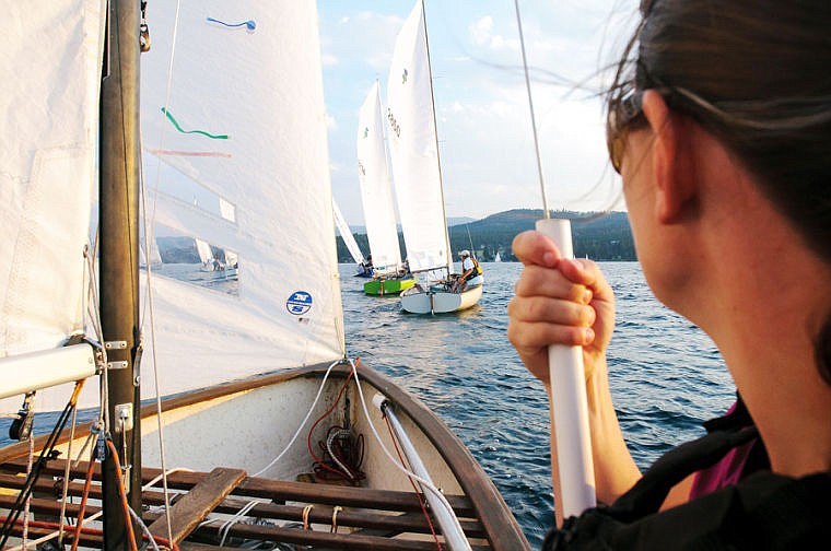 &lt;p&gt;Boats line up into starting position July 30 before a Del&#146;s Tuesday Night Series sailing race put on by the North Flathead Yacht Club in Somers.&lt;/p&gt;