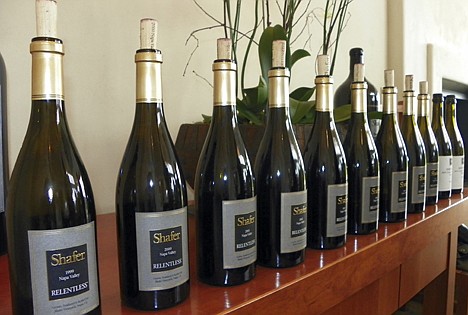 &lt;p&gt;This Dec. 3, 2010 photo shows an 11-year line up of Shafer Vineyards' &quot;Relentless&quot; wine, a syrah blend, in Napa, Calif. Shafer Vineyards president Doug Shafer is expecting to see consumer confidence in buying fine wine continue to grow in 2011.&lt;/p&gt;