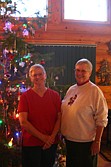 Kathy Miller and Joyce Dougan decorated Dougan's home in the spirit of Christmas for the Tour of Homes event last Saturday.