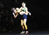 Glacier wrestler Justin Gibson