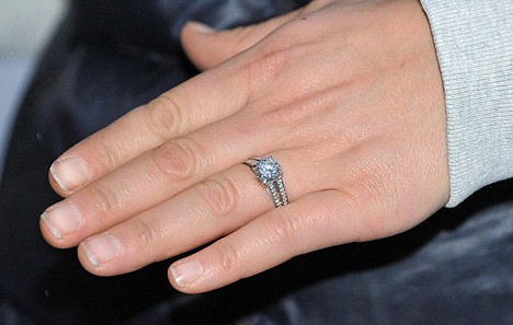 &lt;p&gt;A view of Zara Phillips' engagement ring after her engagement was announced, in Gloucestershire, England, Tuesday Dec. 21, 2010. Prince William and Kate Middleton will soon have company on the royal wedding calendar. Buckingham Palace announced Tuesday that Zara Phillips, Queen Elizabeth II's eldest granddaughter, is engaged. Phillips, an accomplished equestrian, said she was shocked but &quot;very happy&quot; that her rugby-playing boyfriend Mike Tindall had proposed.&lt;/p&gt;