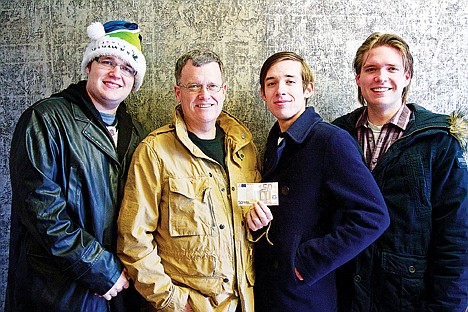 &lt;p&gt;The Gookin family donated $1,000 recently to the Christmas for All Program. Photographed from left: Simon, Dan, Jonah and Jeremiah Gookin.&lt;/p&gt;