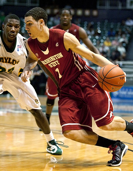 &lt;p&gt;Baylor guard A.J. Walton, left, attempts to cut off Washington State Guard Klay Thompson (1) in the second half at the Diamond Head Classic on Thursday in Honolulu.&lt;/p&gt;