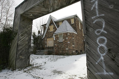 &lt;p&gt;In this Dec. 11, 2008, file photo, an abandoned home is seen in the modest residential neighborhood of Brightmoor in Detroit. Michigan is one of nine states in teh Rust Belt that will lose a House seat in 2012, a trend across the region largely reflecting young people going elsewhere in search of work, causing the northern population to become older.&lt;/p&gt;