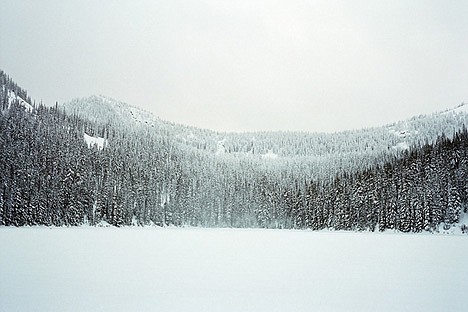 &lt;p&gt;The approach to Revett Lake, which is nestled in a bowl below the 6,814-foot Granite Peak, took 4 1/2 hours through nearly three feet of powdery snow to reach.&lt;/p&gt;