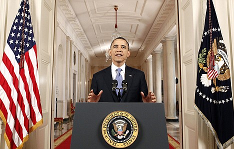 &lt;p&gt;In this June 28, 2012, file photo, President Barack Obama speaks in the East Room of the White House in Washington after the Supreme Court ruled on his health care legislation.&lt;/p&gt;