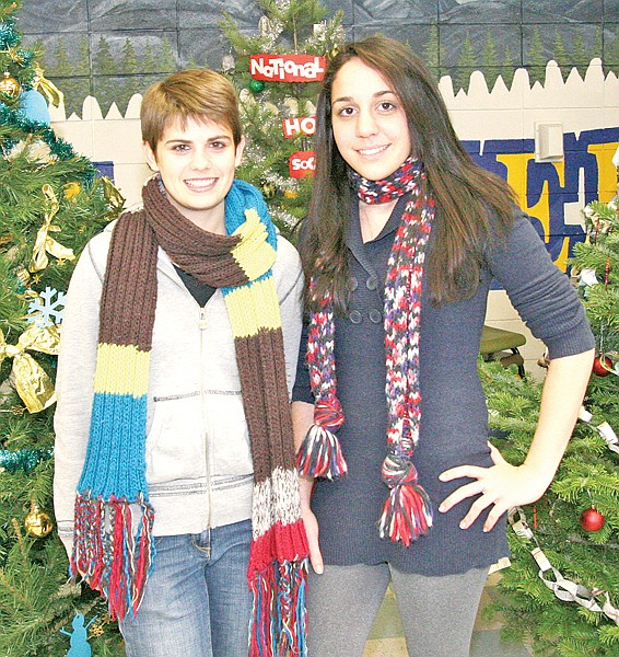 &lt;p&gt;Aurelie Henno, left, Bruna Cordoso are foreign-exchange students
at Libby High School&lt;/p&gt;