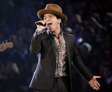 &lt;p&gt;In this Nov. 7, 2012 file photo, Bruno Mars performs during the 2012 Victoria's Secret Fashion Show in New York. Mars will perform at this year's Super Bowl.&lt;/p&gt;