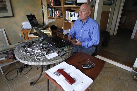 &lt;p&gt;In this photo taken Dec. 8, Mike Vanatta sits in the sunroom of his Vero Beach, Fla. home working on one of his blogs. Vanatta, 61, is paying the price for being a baby boomer who enjoyed life without saving for the future.&lt;/p&gt;