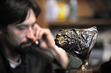 Sculptor's work featured in Griz Cup awards