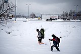 Winter walking obstacles