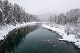 Snowpack still below average
