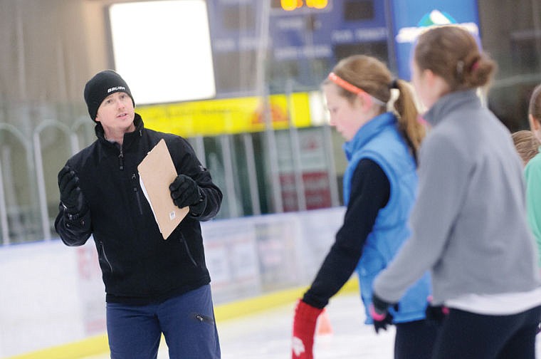 &lt;p&gt;Director Chad Goodwin gives pointers during a recent rehearsal for Glacier Skate Academy&#146;s &#147;Christmas For All&#148; ice show. The skating showcase, which features local skaters of all ages as well as professional guest skater Amanda Billings, takes place Saturday at Stumptown Ice Den in Whitefish.&lt;/p&gt;