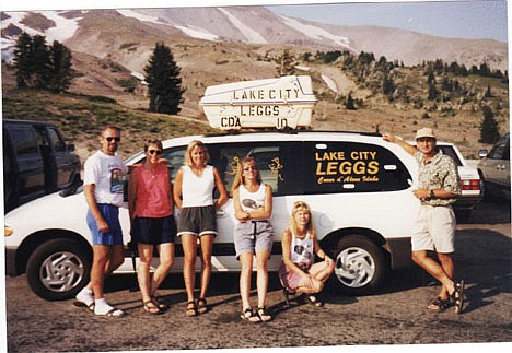 &lt;p&gt;Members of the Lake City Leggs near Timberline Lodge on Mt. Hood before the start of the 1999 Hood to Coast relay included, from left, Don Witulski, Cynthia Taggart, Jan Berdar, Keke Stoeser, Judy Brannan and Neal Leek.&lt;/p&gt;
