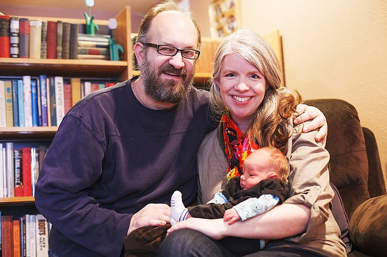 &lt;p&gt;Emmy and Jeff Ort pose with their daughter Grace Joy on Thursday afternoon at the Orts' home south of Kalispell.&lt;/p&gt;