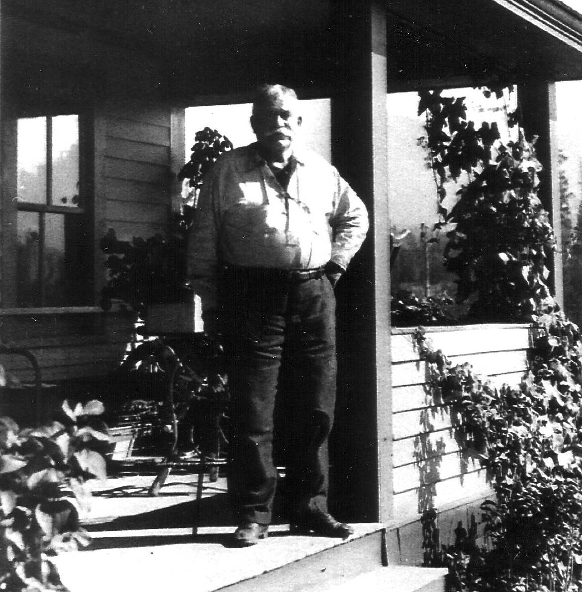 &lt;p&gt;&lt;strong&gt;Frederick Herrig&lt;/strong&gt; is pictured on the front porch of his Fortine home during his retirement years. He met Theodore Roosevelt in the Badlands of North Dakota and served with Roosevelt's Rough Riders during the Spanish-American War. Herrig was one of the first forest rangers in Northwest Montana. (Photo courtesy of Gary Montgomery)&lt;/p&gt;