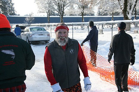 &lt;p&gt;Gary Manola of Coeur d'Alene finishes the Hangover Handicap fun run on Jan. 1, 2011.&lt;/p&gt;