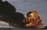Explosions shake North Dakota town