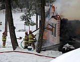 Another Bigfork-area home goes up in smoke