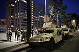The Latest: Iran, China media weigh in on US protests
