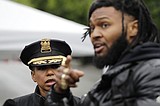 Police want to return to precinct shut amid protests