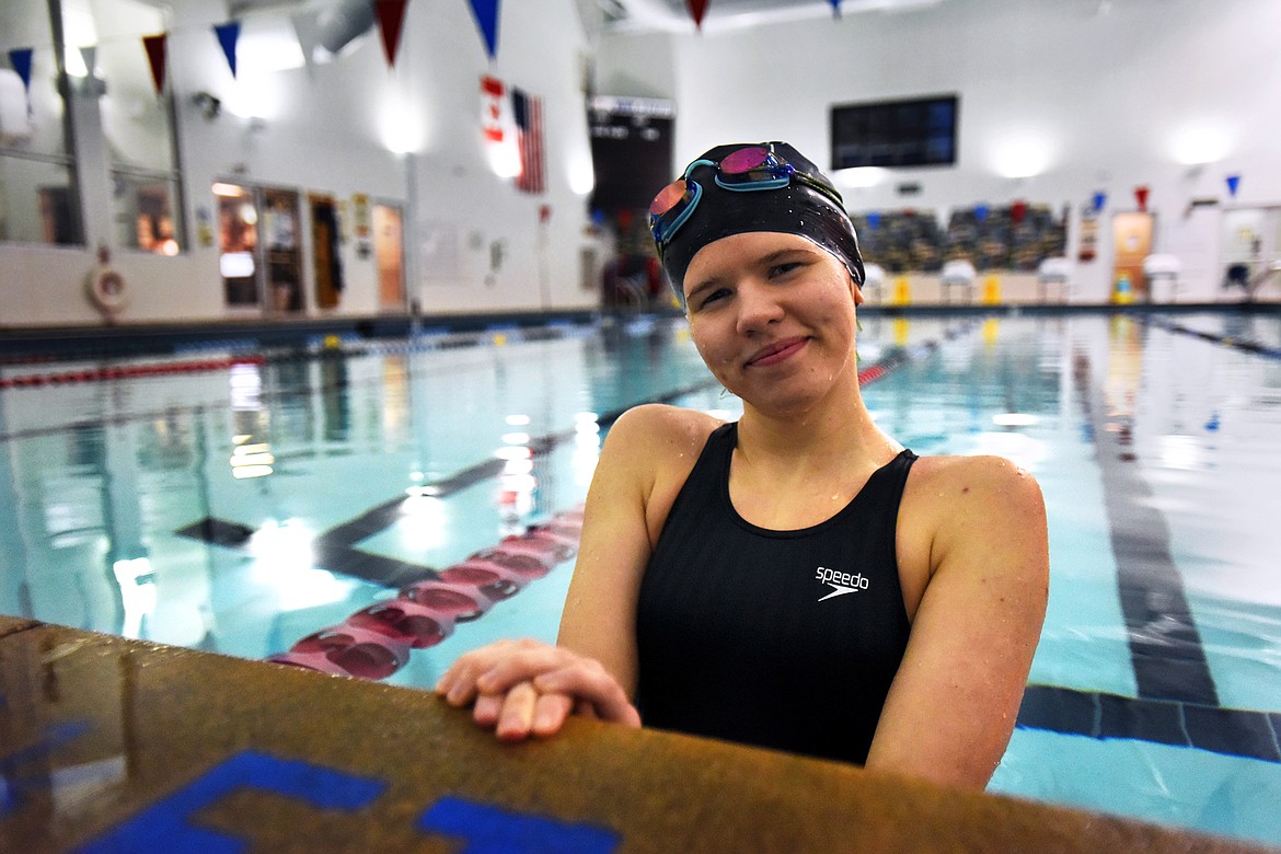 Bigfork swimmer Sophi Logue. (Jeremy Weber)