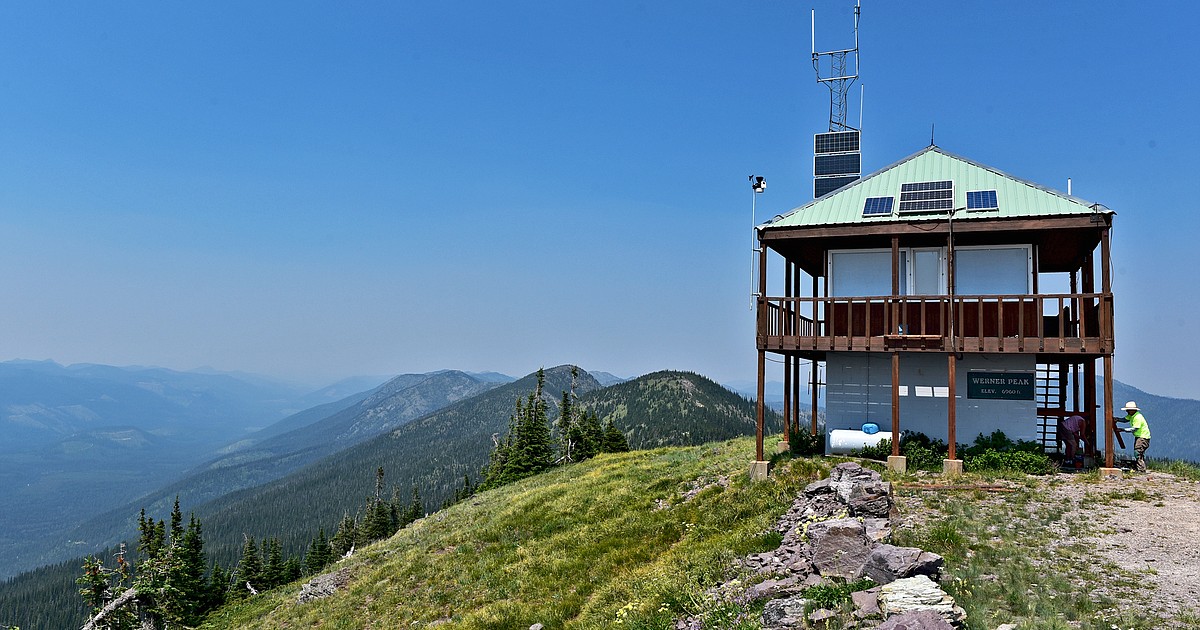 Restoration project on Werner Peak Lookout preserves legacy | Whitefish ...