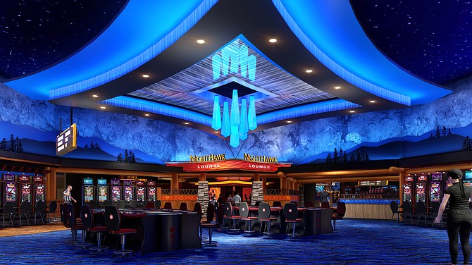 The remodel of Casino’s gaming floor is slated to wrap up in March.