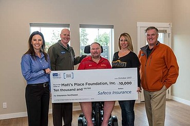 MATT’S PLACE RECEIVES $10,000 DONATION