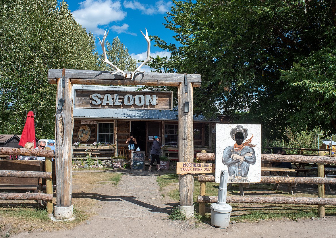 The North Fork Saloon.