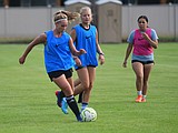 Girls varsity soccer looking as sharp as last year