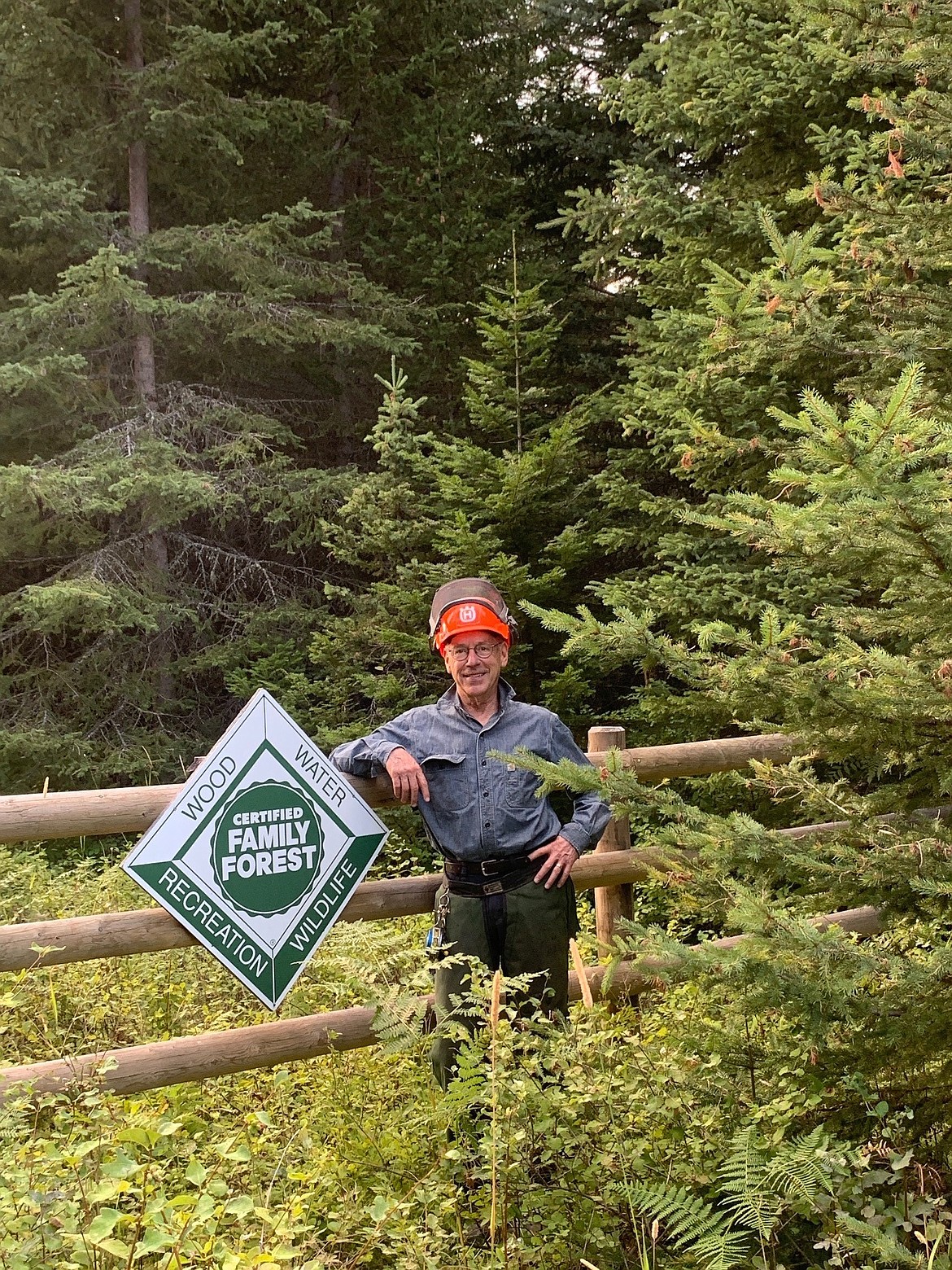 Don Garner, who owns Bear Paw Properties with his wife Mary, recently received a Rural Energy for America grant to install solar panels at their sustainable tree farm. (Courtesy photo)