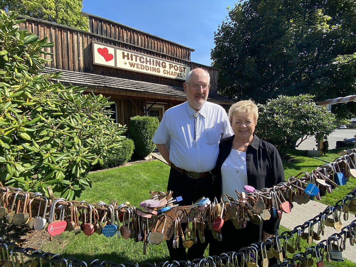 Don and Lynn Knapp have served newlyweds at The Hitching Post Wedding Chapel for over 30 years. (MADISON HARDY/Press)