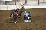 Barrel racers compete at Grant County Fairgrounds